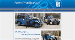 Desktop Screenshot of perfectweddingcar.com